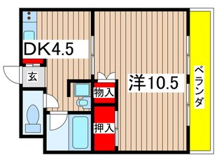 パレットハウスの物件間取画像